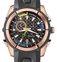 Orologio Bulova Uomo Catamaran in Acciaio placcato oro rosa 65B119 - 65B119